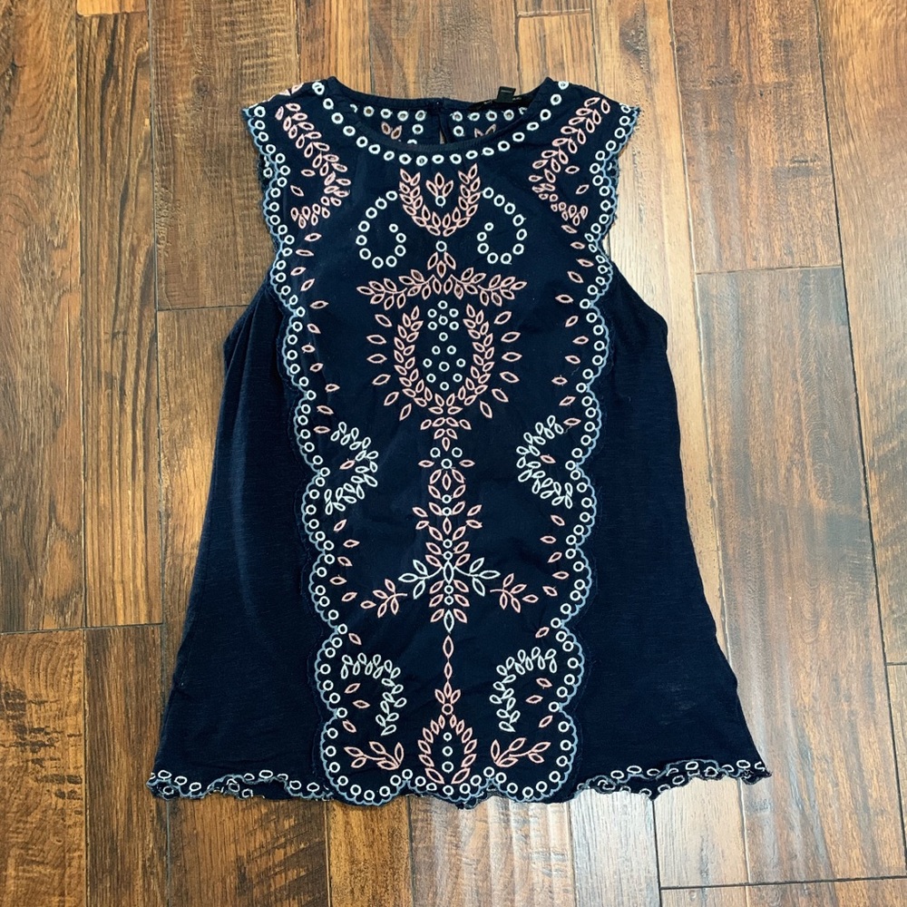Embroidered BR Top